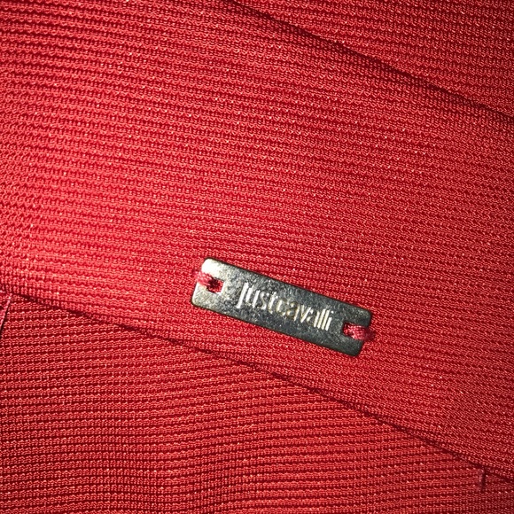 Just Cavalli red/orange bandage style dress - Picture 3 of 7